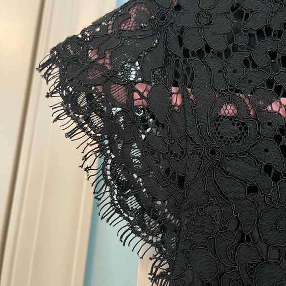 Wish list v-neck black skater dress size small. NWT - Picture 4 of 13